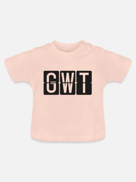 Sylt - Baby Bio-T-Shirt mit Rundhals - Kristallrosa
