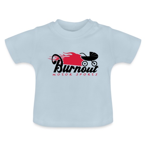 Kinderwagen 1 - Baby Bio-T-Shirt mit Rundhals