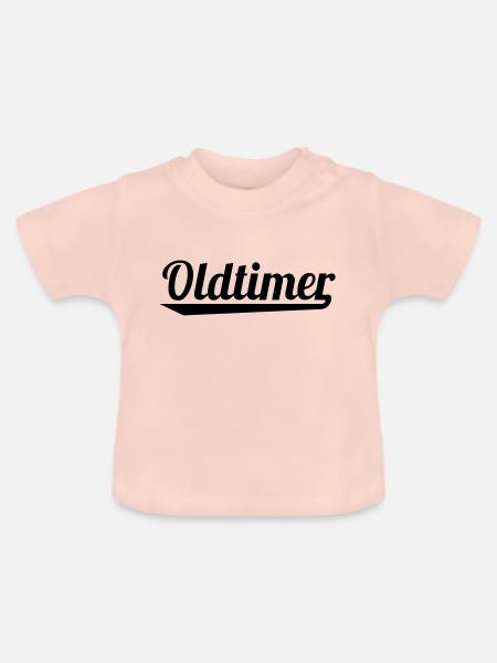 oldtimer - Baby Bio-T-Shirt mit Rundhals - Kristallrosa