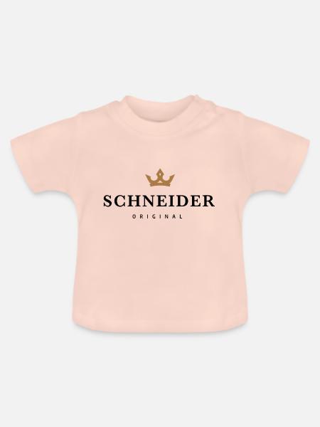 Schneider - Baby Bio-T-Shirt mit Rundhals - Kristallrosa