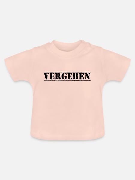 vergeben - Baby Bio-T-Shirt mit Rundhals - Kristallrosa