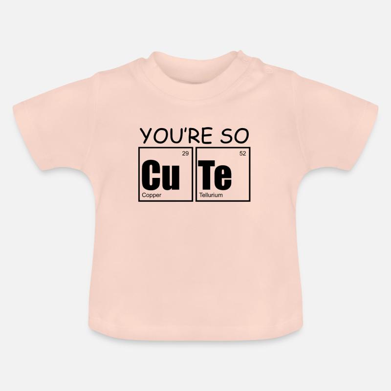Element Tu es si mignon - T-shirt bio col rond Bébé - rose cristal