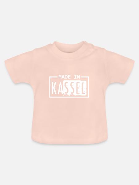 Kassel - Baby Bio-T-Shirt mit Rundhals - Kristallrosa