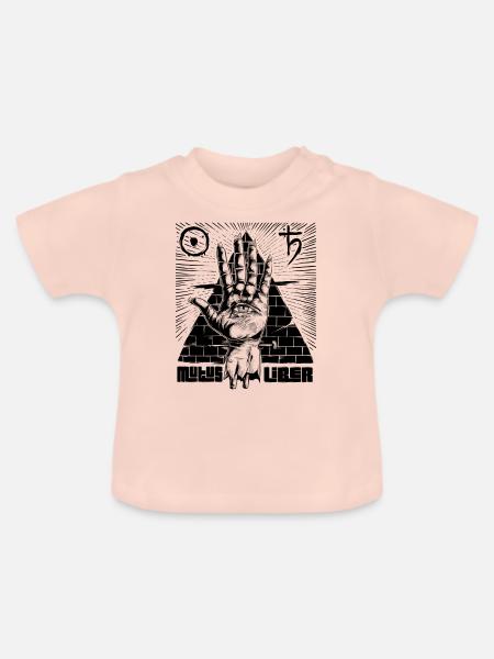 Alchemy Hand B - Baby Bio-T-Shirt mit Rundhals - Kristallrosa