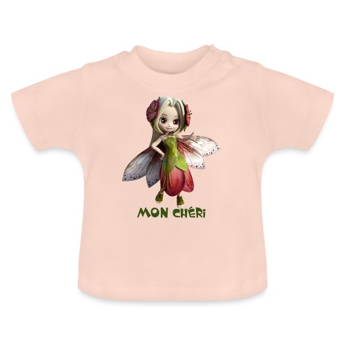 Mon Cheri 2 - Fairy - Baby Bio-T-Shirt mit Rundhals