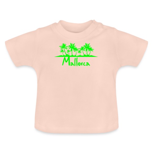 Mallorca - Deine Insel - Dein Design - Baby Bio-T-Shirt mit Rundhals