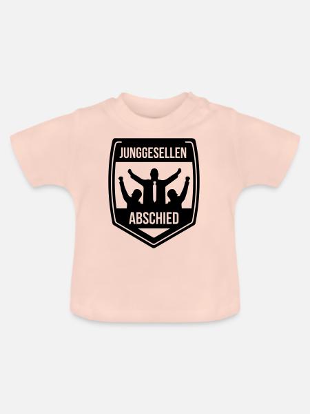 junggesellenabschied - Baby Bio-T-Shirt mit Rundhals - Kristallrosa