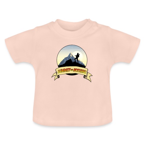 Summit Or Nothing Logo NEW - Baby Organic T-Shirt with Round Neck
