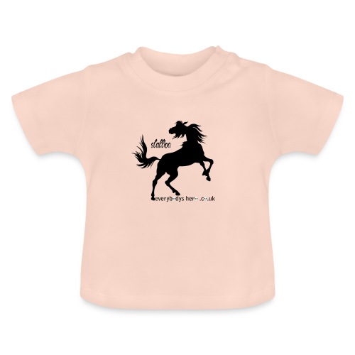 stallion - Baby Organic T-Shirt with Round Neck