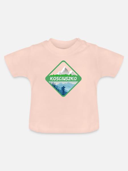 Geschenk für Kosciuszko - Baby Bio-T-Shirt mit Rundhals - Kristallrosa