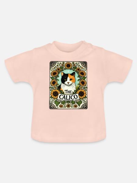 Der Kattun - Baby Bio-T-Shirt mit Rundhals - Kristallrosa