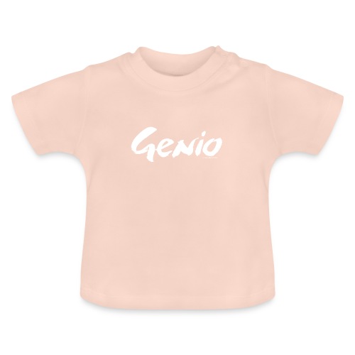 Genio - Camiseta orgánica para bebé con cuello redondo