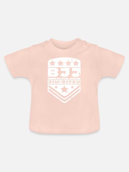 Brazilian Jiu-jitsu - Baby Bio-T-Shirt mit Rundhals - Kristallrosa