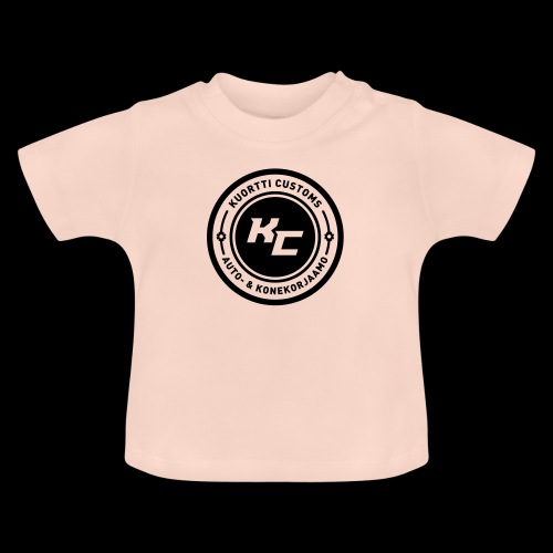 kc_tunnus_2vari - Vauvan luomu-t-paita, jossa pyöreä pääntie