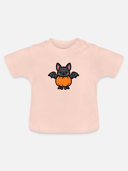 Batkin - Baby Bio-T-Shirt mit Rundhals - Kristallrosa