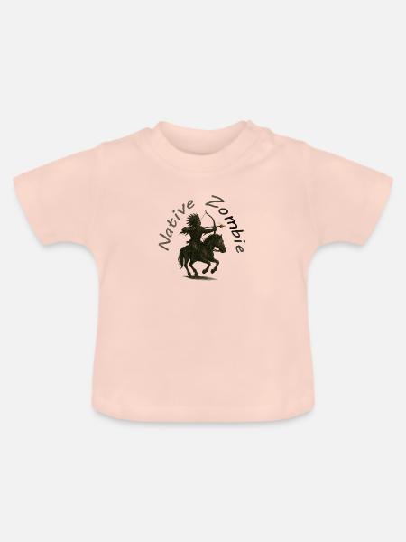 Native Zombie - Baby Bio-T-Shirt mit Rundhals - Kristallrosa