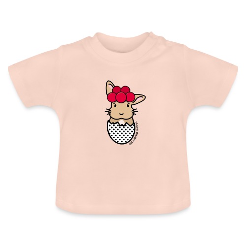 Schwarzwälder Osterhäsle - Baby Bio-T-Shirt mit Rundhals