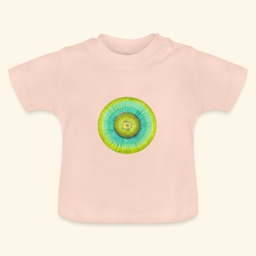 kiwi🥝🥝🥝 - Baby biologisch T-shirt met ronde hals