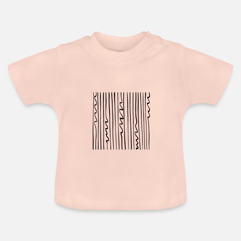 Marque - T-shirt bio col rond Bébé - rose cristal