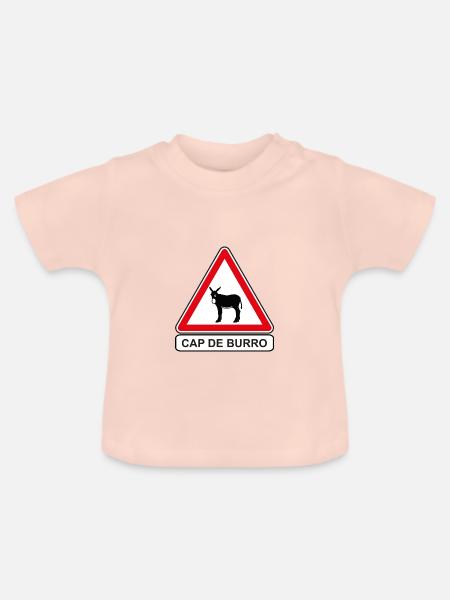 PANEL CAP DE BURRO - Baby Bio-T-Shirt mit Rundhals - Kristallrosa