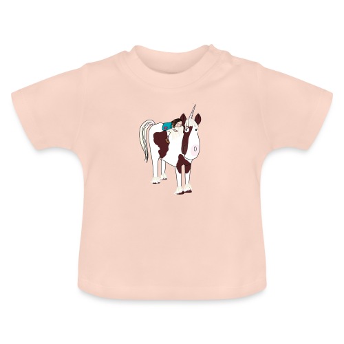 LOTTE und ein Einhorn - Baby Bio-T-Shirt mit Rundhals