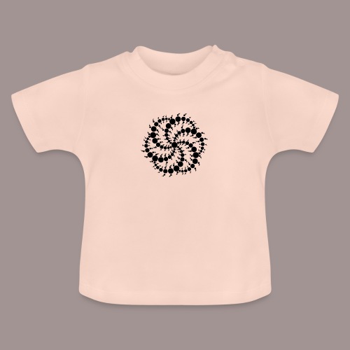 Spirale - T-shirt bio col rond Bébé