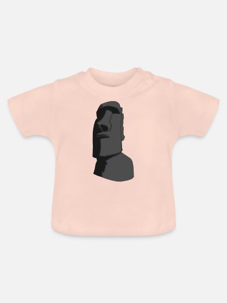 Stoneface - Baby Bio-T-Shirt mit Rundhals - Kristallrosa