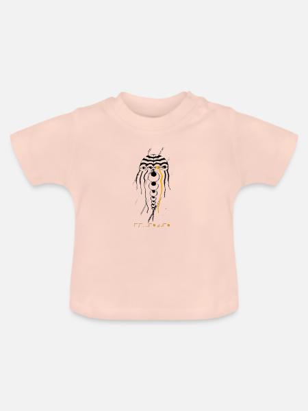 cc 5so - Baby Bio-T-Shirt mit Rundhals - Kristallrosa