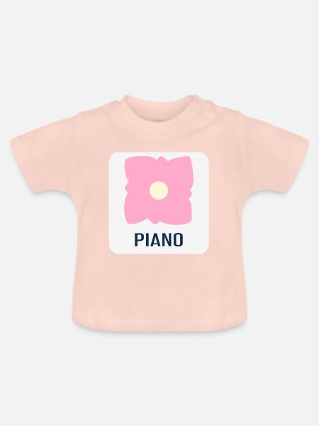 Plan - Baby Bio-T-Shirt mit Rundhals - Kristallrosa