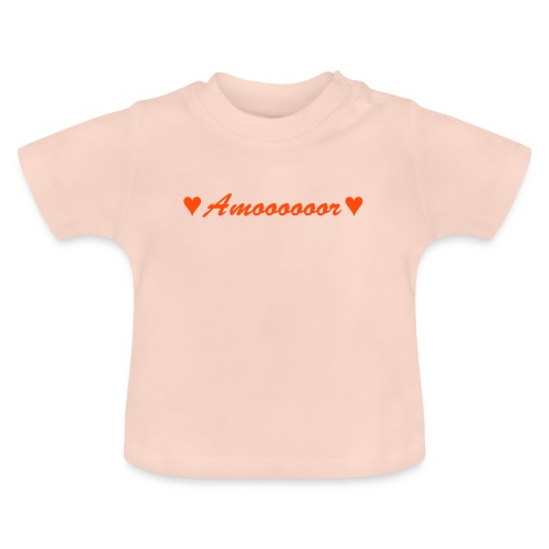 Amor - Baby Bio-T-Shirt mit Rundhals