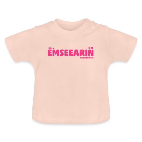 supatrüfö EMSEEARIN - Baby Bio-T-Shirt mit Rundhals