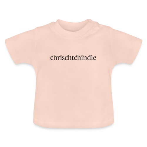 chrischtchindle - Baby Bio-T-Shirt mit Rundhals