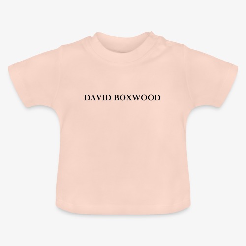 DAVID BOXWOOD - Maglietta ecologica con scollo rotondo per neonato