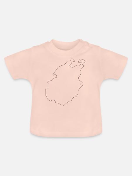 Paros - Baby Bio-T-Shirt mit Rundhals - Kristallrosa