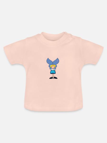 Elsässer - Baby Bio-T-Shirt mit Rundhals - Kristallrosa