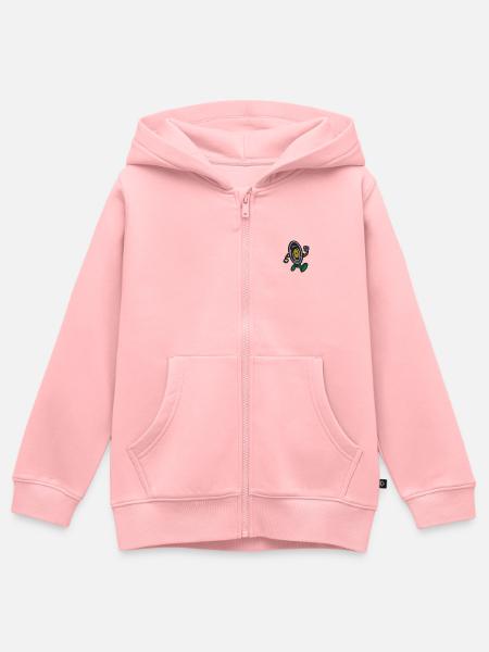 Strolling vinyl - Kinder Premium Organic Zip Hoodie - Rosa