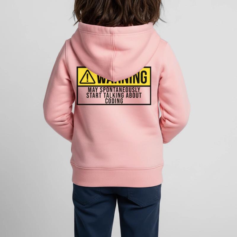 Coding Kids Premium Organic Zip-up Hoodie