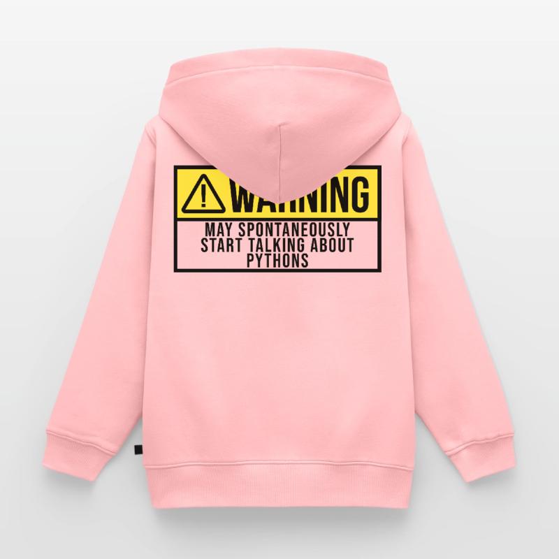 Python Kinder Premium Organic Zip Hoodie