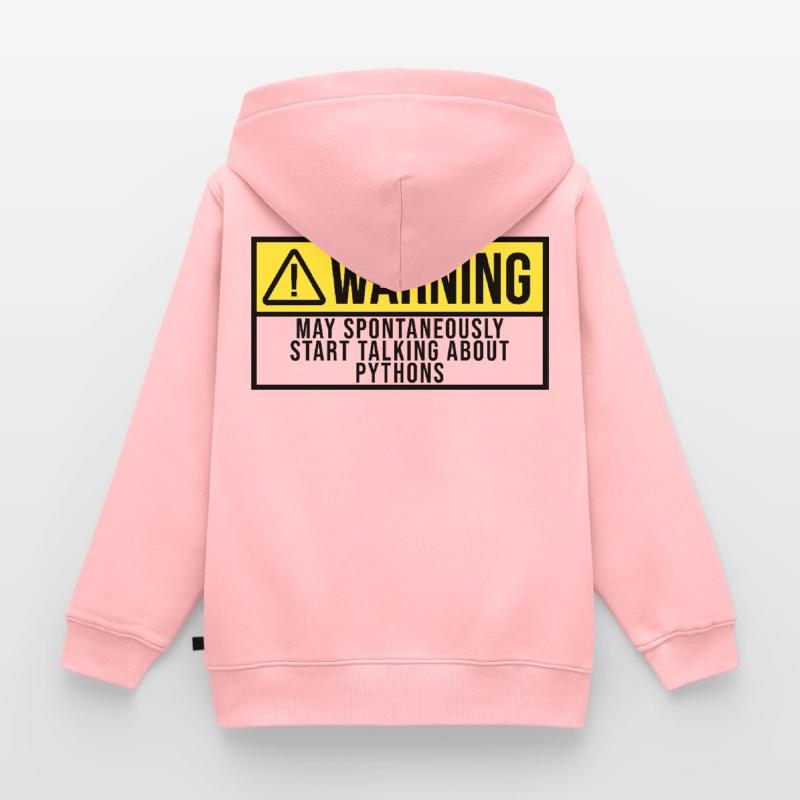 Python Kinder Premium Organic Zip Hoodie