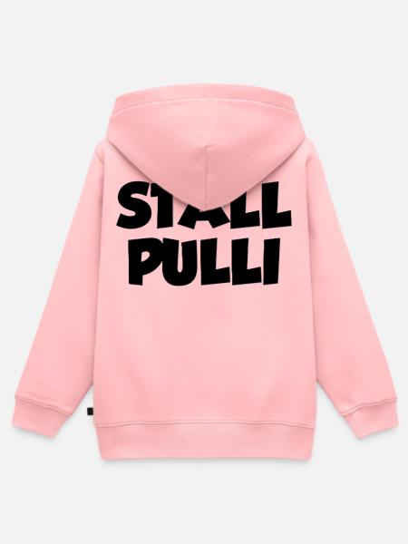 StallPulli - Kinder Premium Organic Zip Hoodie - Rosa