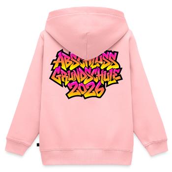 Elementary School Graduation 2026 Graffiti - Kids Premium Organic Zip-up Hoodie - rose - Back - AI Model Kid Female (0cm)