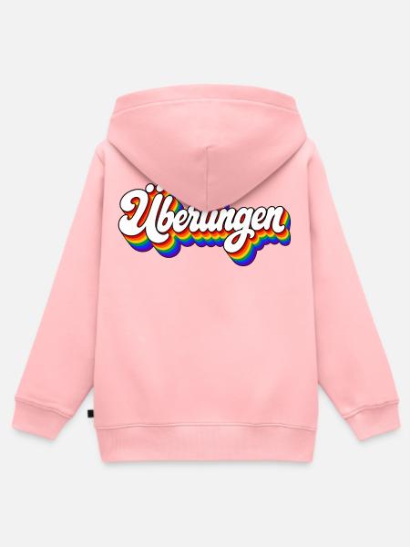 Überlingen - Bodensee - Deutschland - Germany - Kinder Premium Organic Zip Hoodie - Rosa