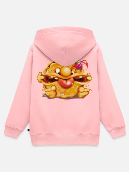 Scherzkeks - Kinder Premium Organic Zip Hoodie - Rosa