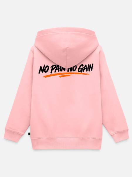 🏁Jens & Garage und Gym 🏁 - Kinder Premium Organic Zip Hoodie - Rosa
