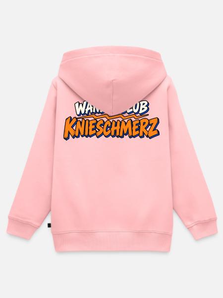 Wanderclub KnieSchmerz Wanderer Wandern - Kinder Premium Organic Zip Hoodie - Rosa