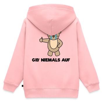 Anime Statement Zeichentrick Comic Cosplay Manga - Kinder Premium Organic Zip Hoodie - Rosa - Hinten - AI Model Kid Female (0cm)