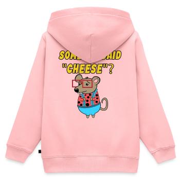 Rat Statement Pets Animals Pet - Kids Premium Organic Zip-up Hoodie - rose - Back - AI Model Kid Female (0cm)