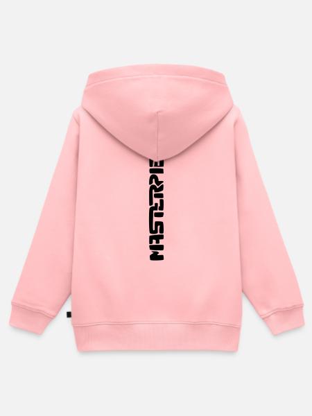 Masterpiece (vertical) - Kinder Premium Organic Zip Hoodie - Rosa