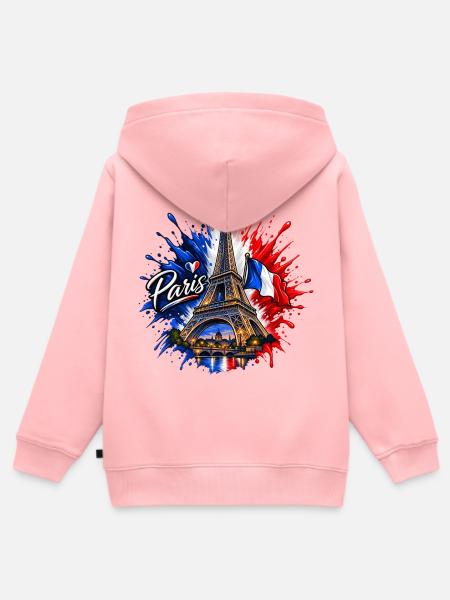 5A754A0E-85A2-4528-A6D6-7D796C39C269 - Kinder Premium Organic Zip Hoodie - Rosa