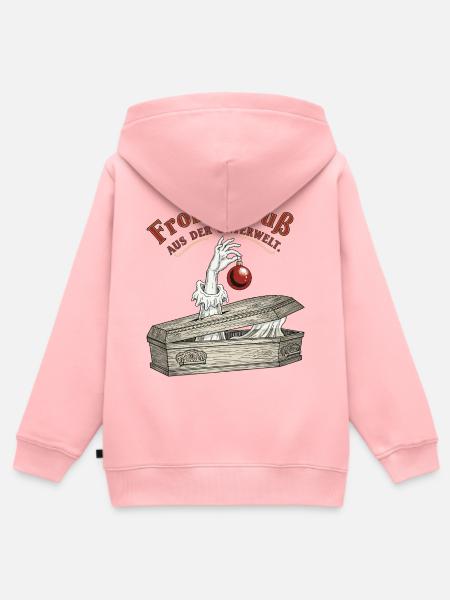 Gruß aus der Unterwelt - Kinder Premium Organic Zip Hoodie - Rosa